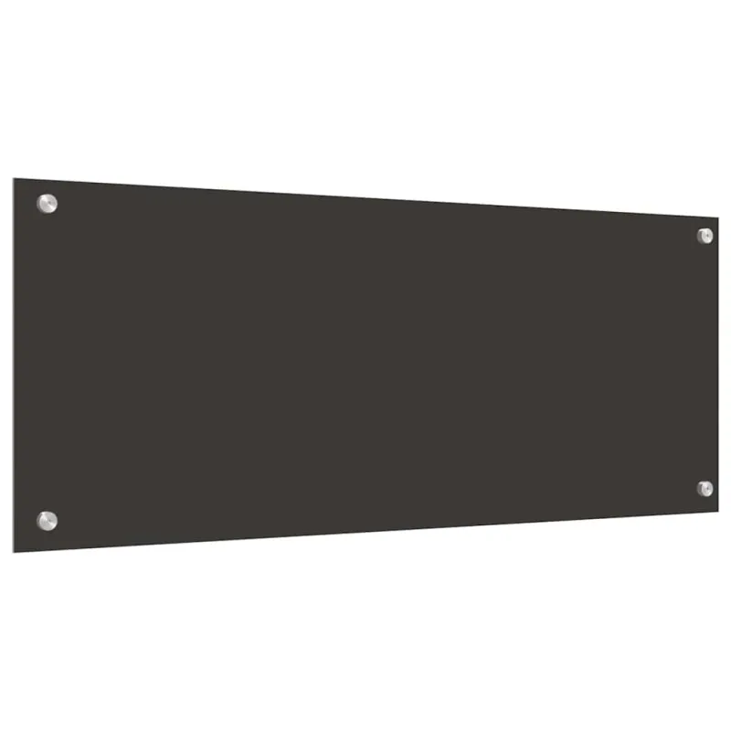 Virtuvės atbraila 2 pcs Tamsiai pilka 100 x 40 cm