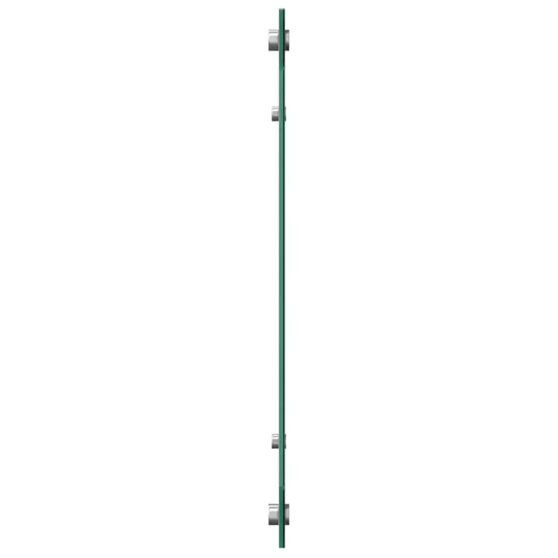 Virtuvės atbraila 2 pcs Tamsiai pilka 100 x 50 cm