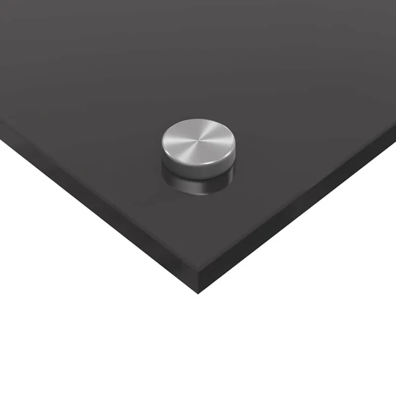 Virtuvės atbraila 2 pcs Tamsiai pilka 100 x 50 cm