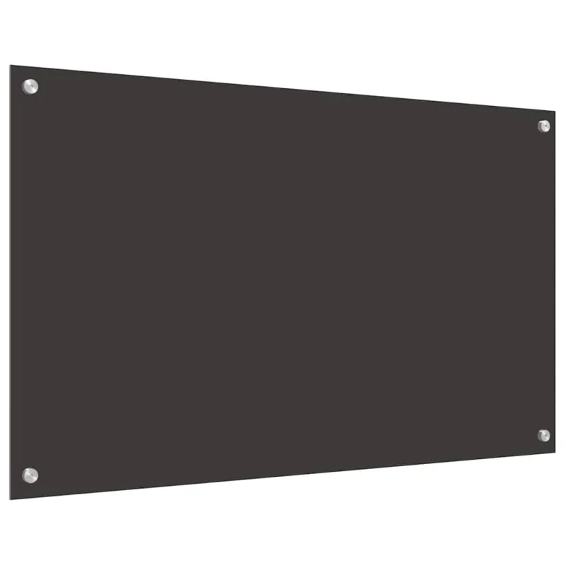 Virtuvės atbraila 2 pcs Tamsiai pilka 100 x 60 cm