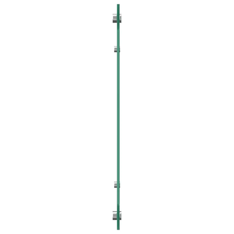 Virtuvės atbraila 2 pcs Skaidrus 110 x 40 cm grūdintas stiklas