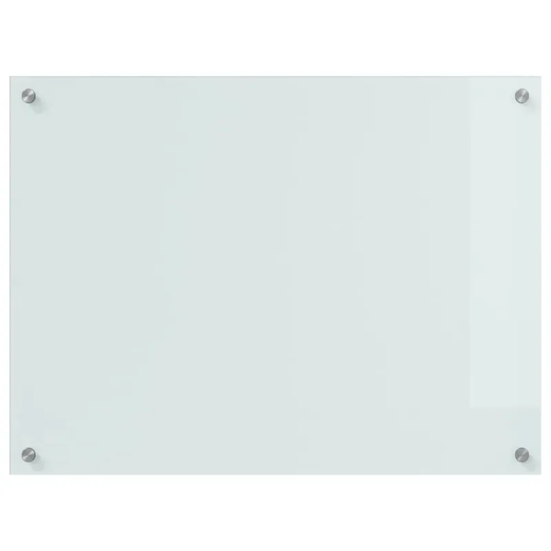 Virtuvės atbraila 2 pcs Balta 80 x 60 cm grūdintas stiklas