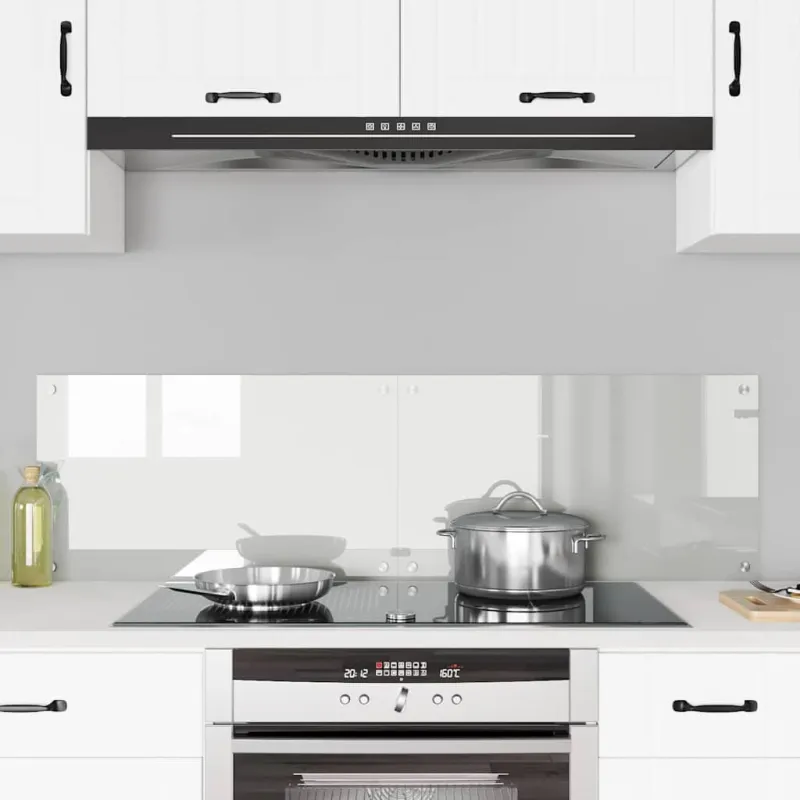Virtuvės atbraila 2 pcs Skaidrus 70 x 40 cm grūdintas stiklas