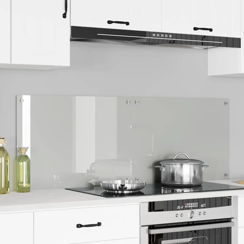 Virtuvės atbraila 2 pcs Skaidrus 70 x 50 cm grūdintas stiklas
