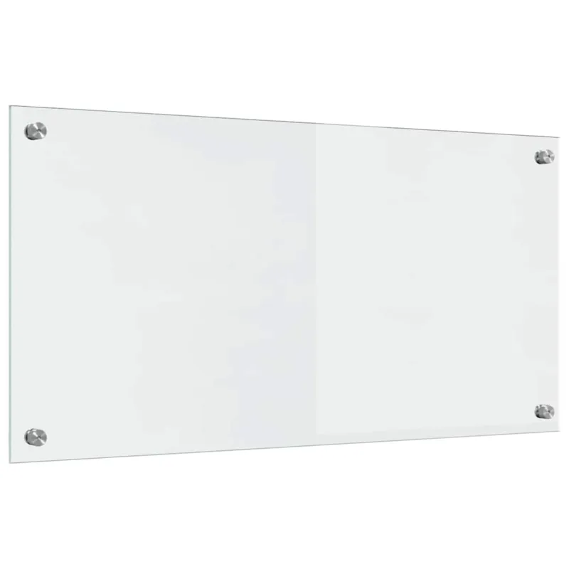 Virtuvės atbraila 2 pcs Skaidrus 80 x 40 cm grūdintas stiklas