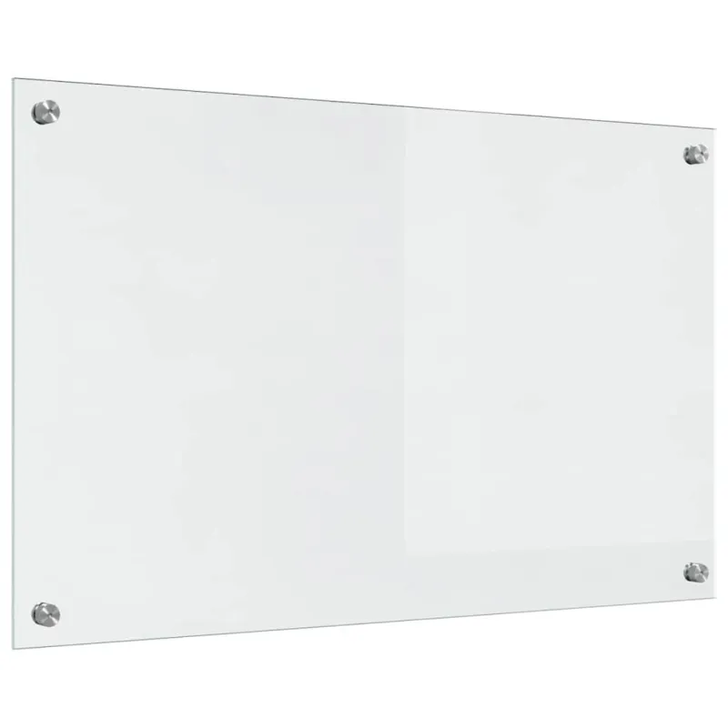 Virtuvės atbraila 2 pcs Skaidrus 80 x 50 cm grūdintas stiklas