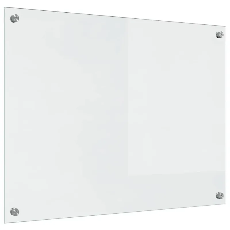Virtuvės atbraila 2 pcs Skaidrus 80 x 60 cm grūdintas stiklas