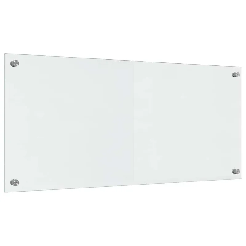 Virtuvės atbraila 2 pcs Skaidrus 90 x 40 cm grūdintas stiklas