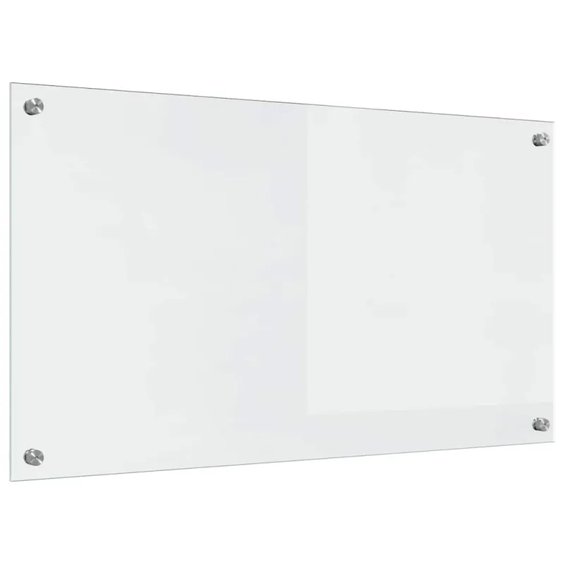 Virtuvės atbraila 2 pcs Skaidrus 90 x 50 cm grūdintas stiklas