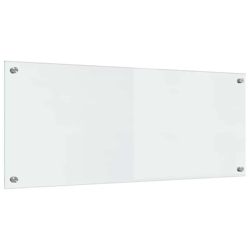 Virtuvės atbraila 2 pcs Skaidrus 100 x 40 cm grūdintas stiklas