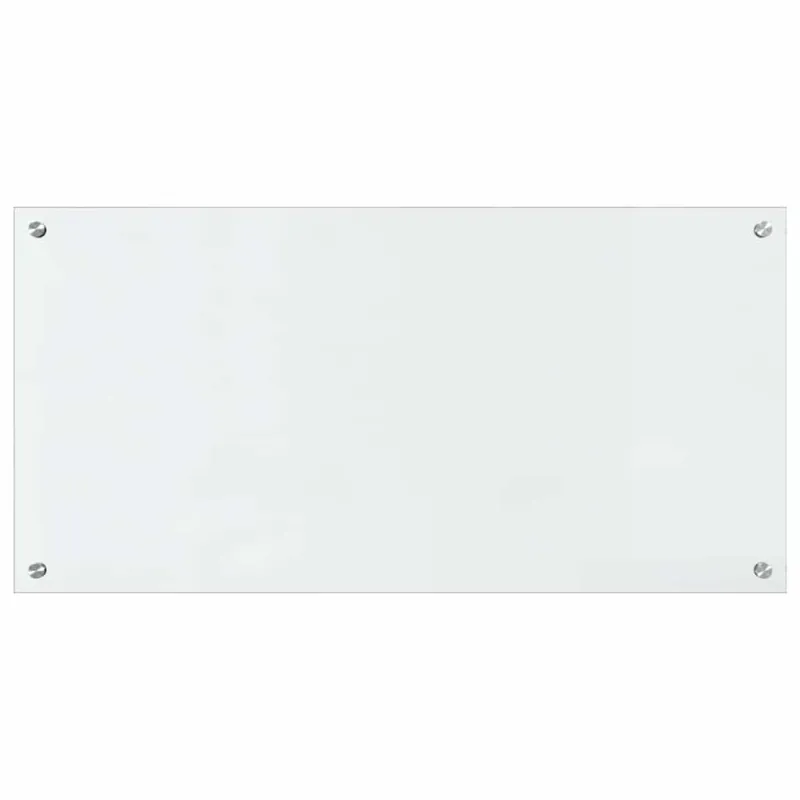 Virtuvės atbraila 2 pcs Skaidrus 100 x 50 cm grūdintas stiklas