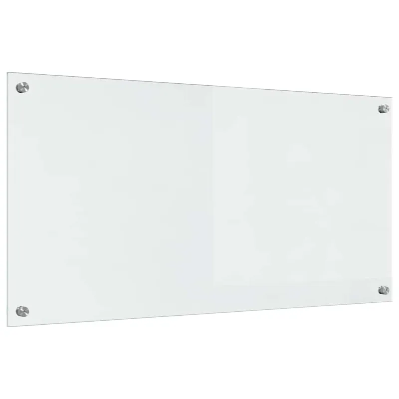 Virtuvės atbraila 2 pcs Skaidrus 100 x 50 cm grūdintas stiklas