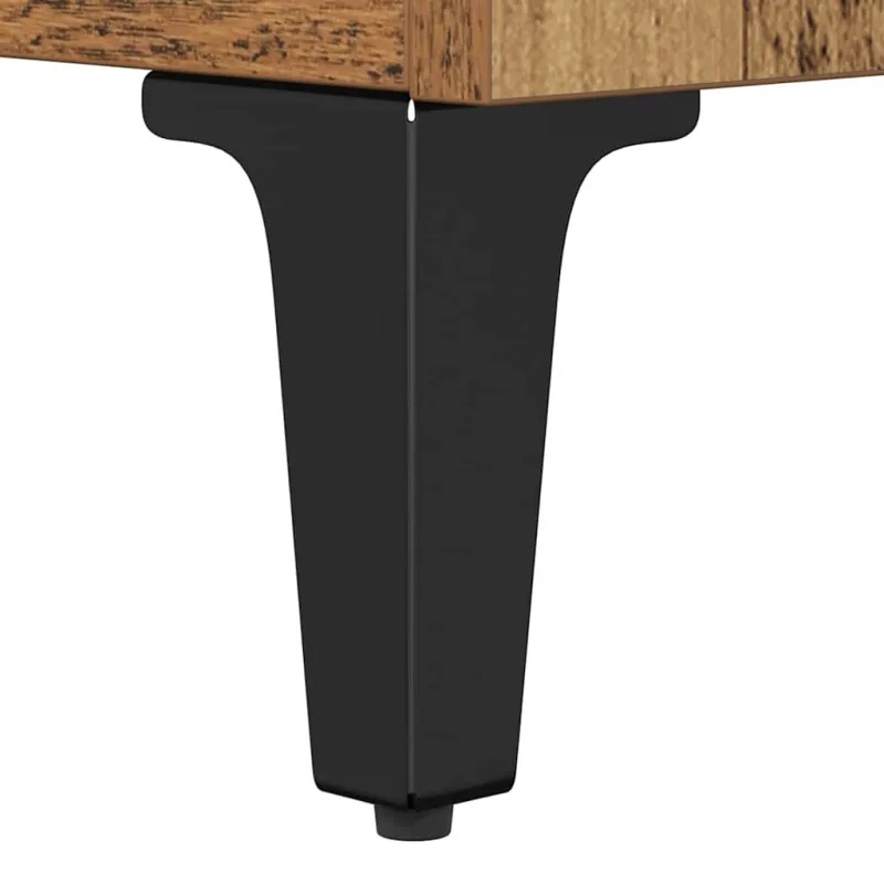 Šoninės lentynos 2 pcs Senovinis medis 60 x 35 x 70 cm