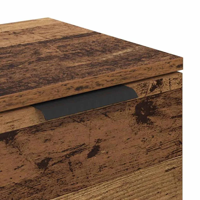 Šoninės lentynos 2 pcs Senovinis medis 60 x 30 x 70 cm