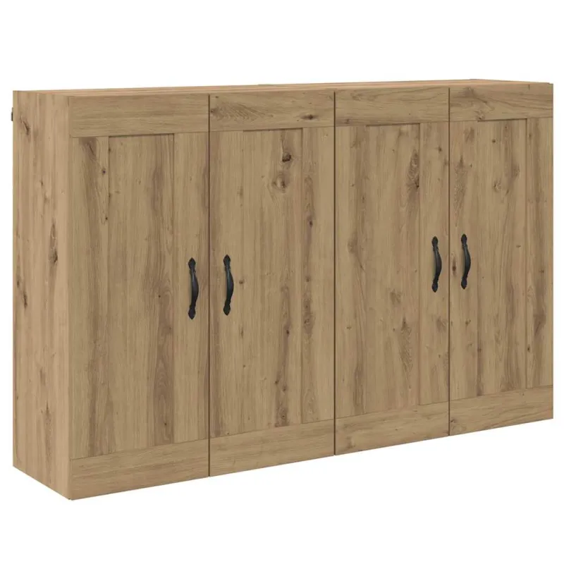 Prikabinama spinta 2 pcs Amatininkų ąžuolas 69,5 x 34 x 90 cm