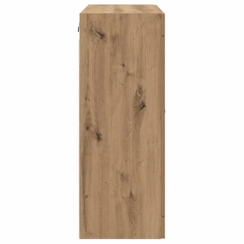 Prikabinama spinta 2 pcs Amatininkų ąžuolas 69,5 x 34 x 90 cm