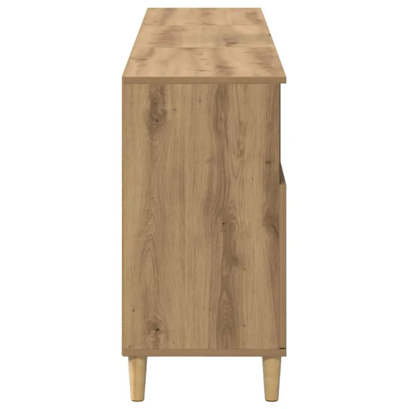 Šoninės lentynos 3 pcs Amatininkų ąžuolas 60 x 35 x 70 cm