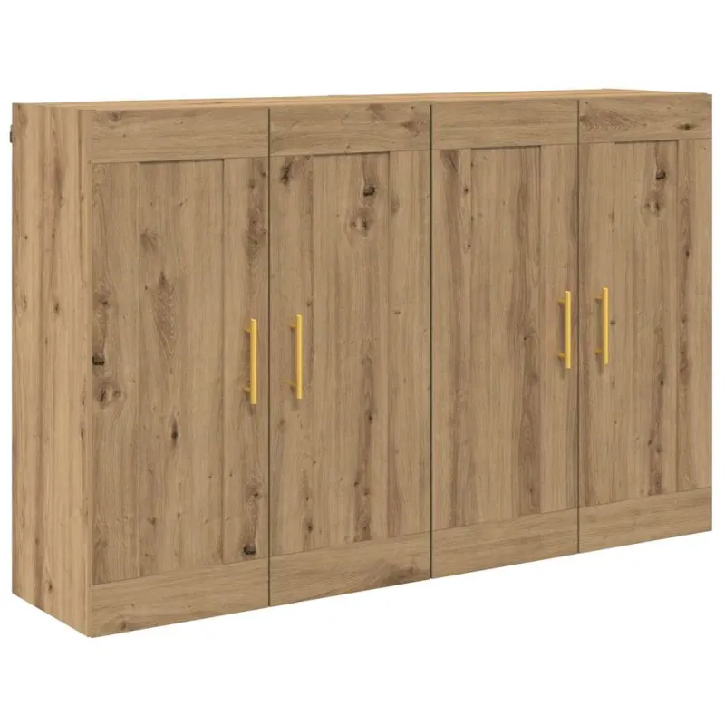 Prikabinama spinta 2 pcs Amatininkų ąžuolas 69,5 x 34 x 90 cm