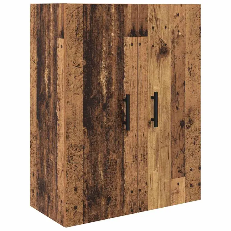 Aukštas spintelė 2 pcs Senovinis medis 69,5 x 34 x 180 cm