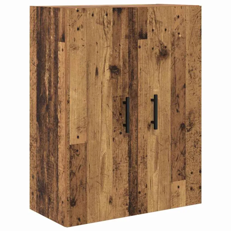Aukštas spintelė 2 pcs Senovinis medis 69,5 x 34 x 180 cm