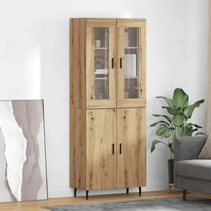 Aukštas spintelė 2 pcs Amatininkų ąžuolas