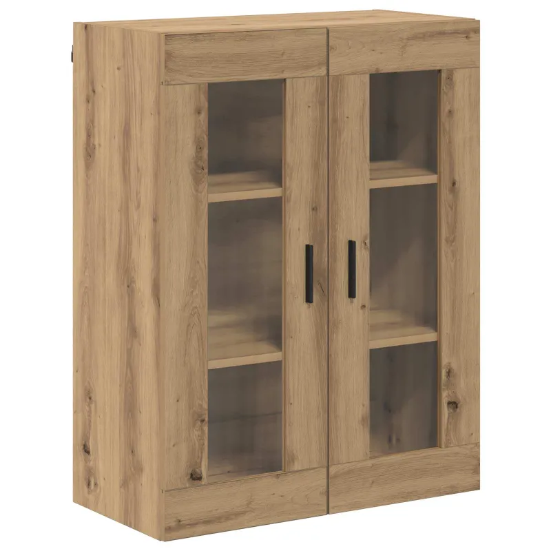 Aukštas spintelė 2 pcs Amatininkų ąžuolas 69,5 x 34 x 180 cm