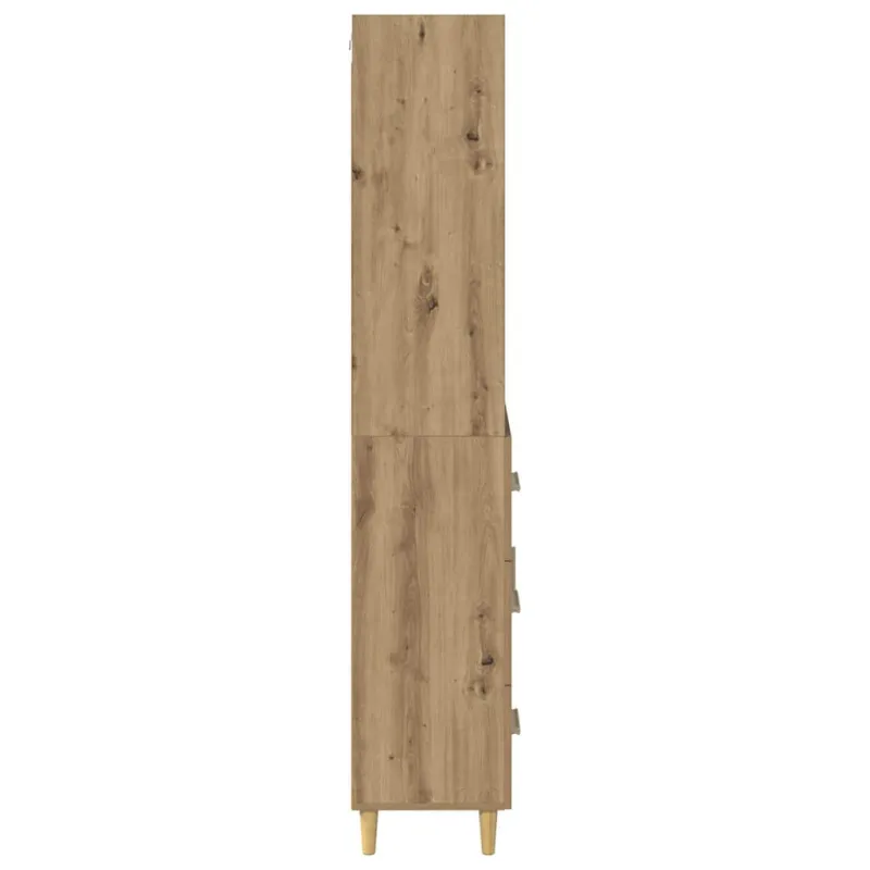 Aukštas spintelė Amatininkų ąžuolas 69,5 x 34 x 180 cm