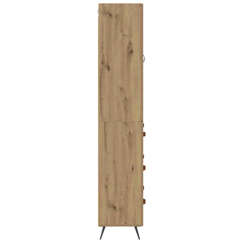 Aukštas spintelė Amatininkų ąžuolas 69,5 x 34 x 180 cm