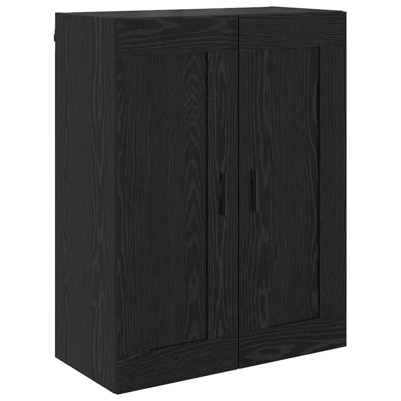 Aukštas spintelė 2 pcs Juodas ąžuolas 69,5 x 34 x 180 cm