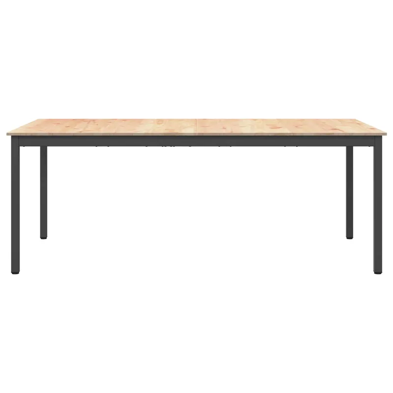 Valgomojo stalas Natūrali 200 x 100 x 75 cm