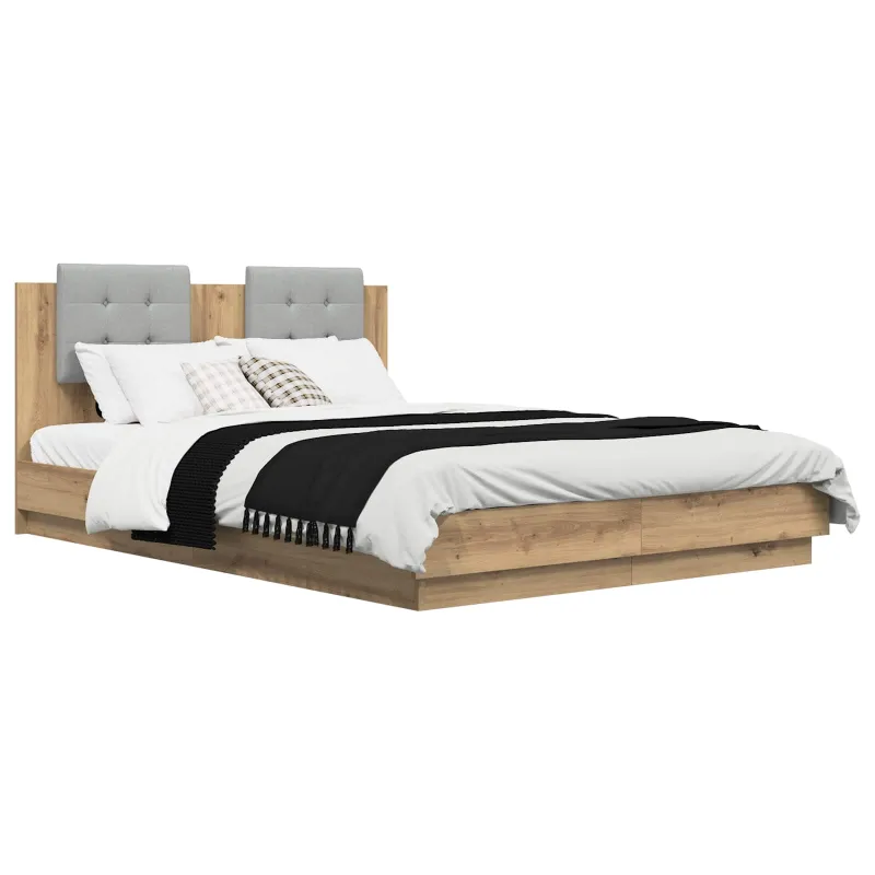 Lovos Rėmas su Galvūgaliu Amatininkų ąžuolas 160 x 200 cm