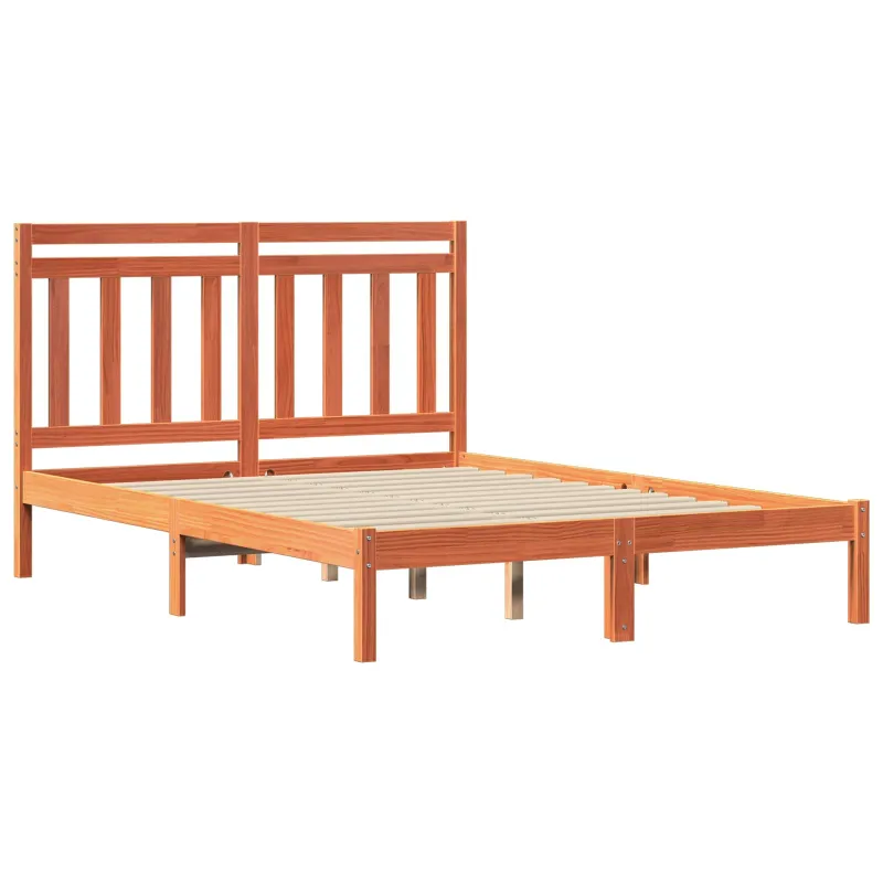 Lovos rėmas su galvūgalio Vaško ruda 205,5 x 155,5 x 100 cm
