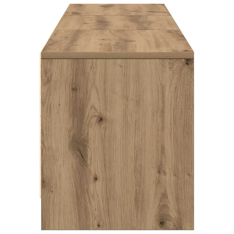 TV spintelė su LED su stalčių Meistrų ąžuolas 165 x 34 x 40 cm