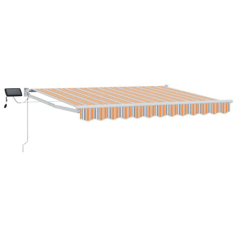Rankinė ištraukiama markizė su LED 3 x 2,5 m