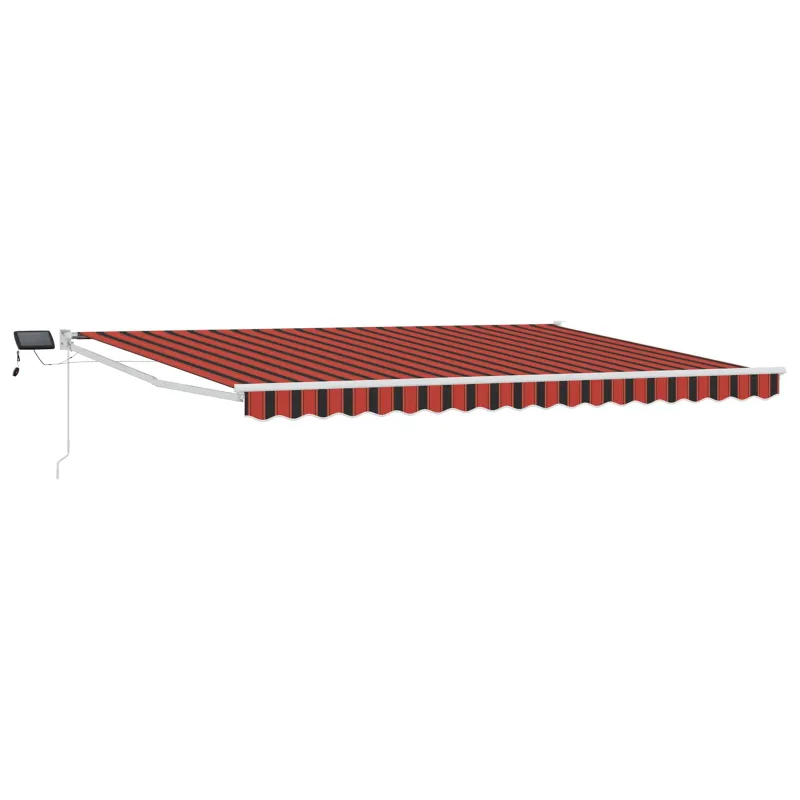 Rankinė ištraukiama markizė su LED 5 x 3 m