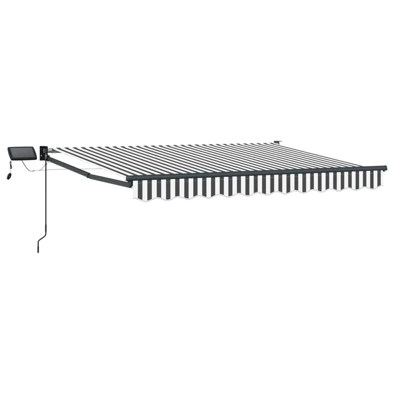 Rankinė ištraukiama markizė su LED 3,5 x 2 m