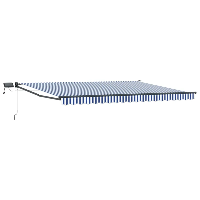 Rankinė ištraukiama markizė su LED 5 x 3 m