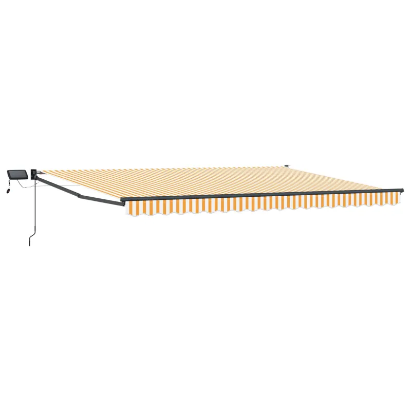 Rankinė ištraukiama markizė su LED 5 x 3 m