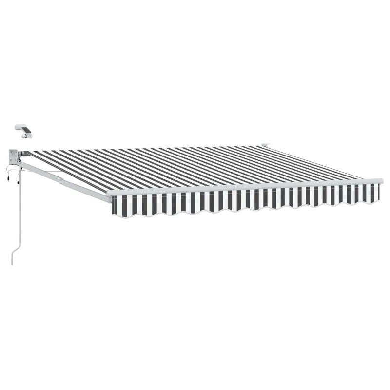 Elektrinė ištraukiama pavėsinė Antracito ir baltos 2,5 x 2 m