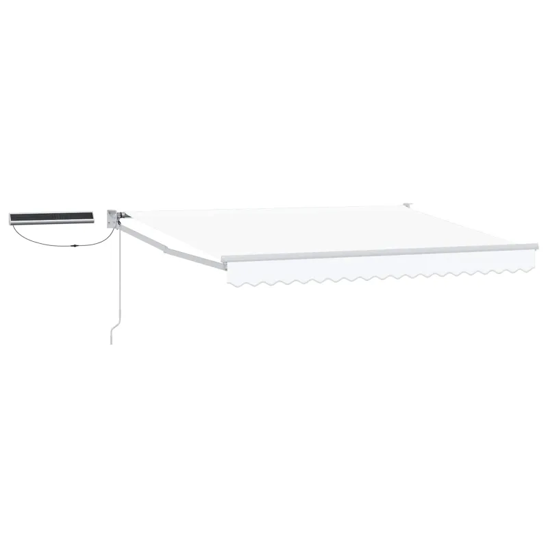 Elektrinė ištraukiama pavėsinė Baltas 3,5 x 2,5 m