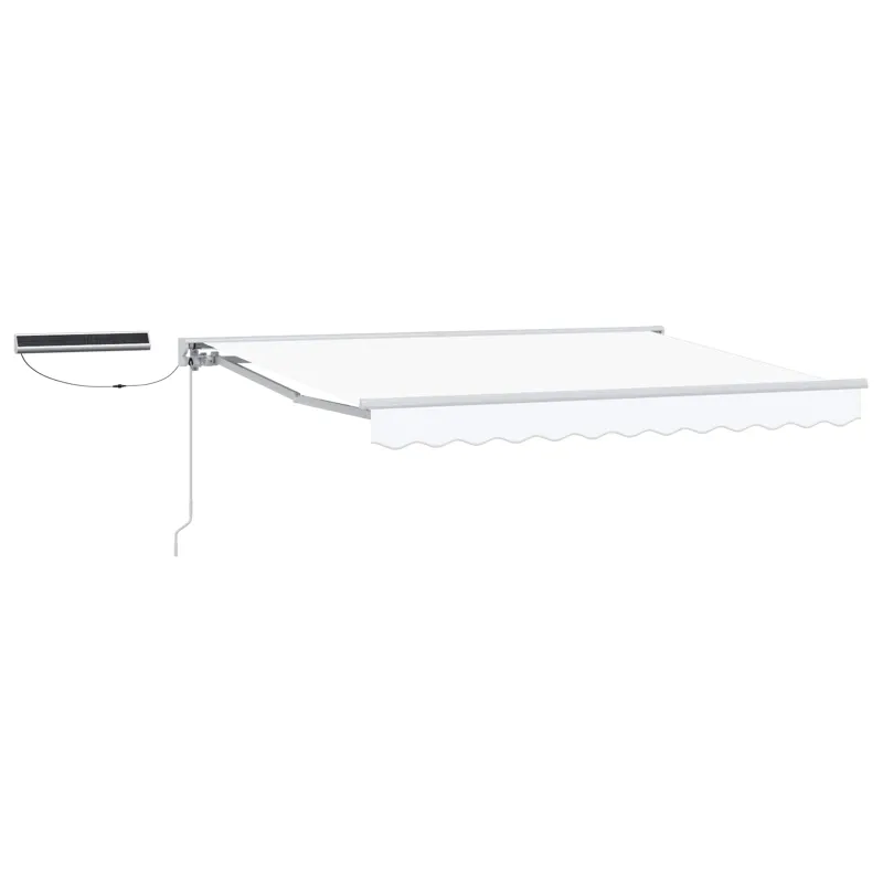 Elektrinė ištraukiama pavėsinė Baltas 3,5 x 2,5 m