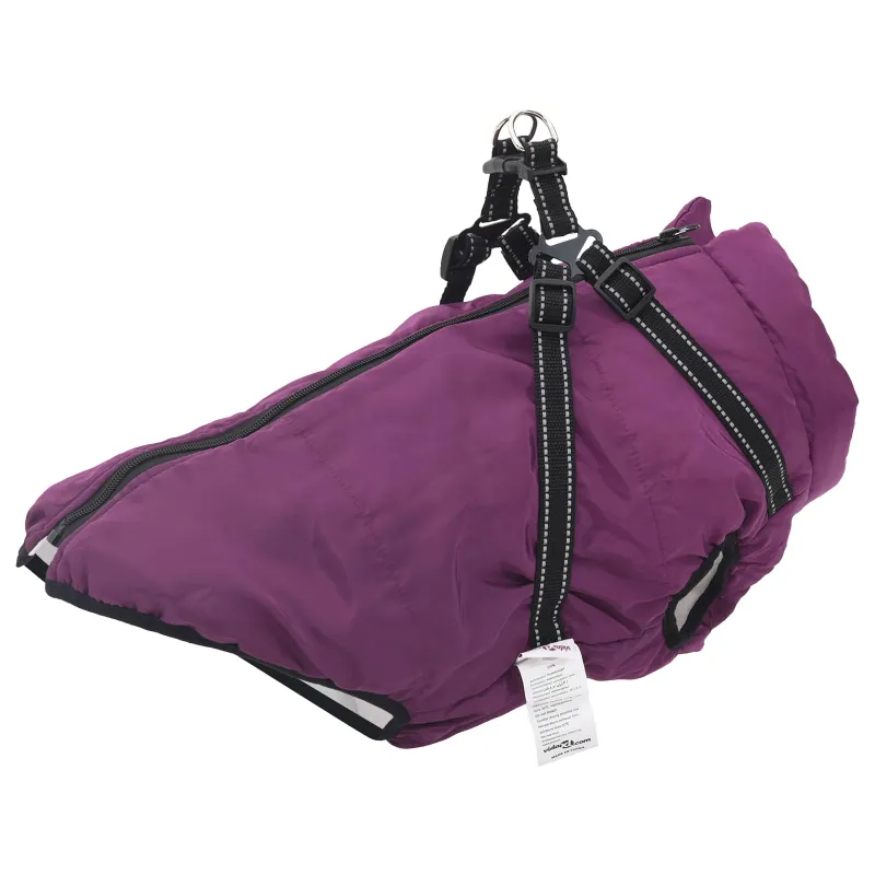 Šuns Kailinis Violetinė L48 Fleece ir poliesteris