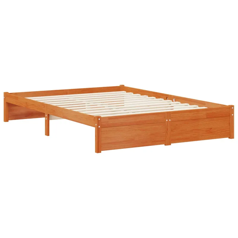 Lovos rėmas su saugykla su saugykla Vaško Ruda 140 x 190 cm