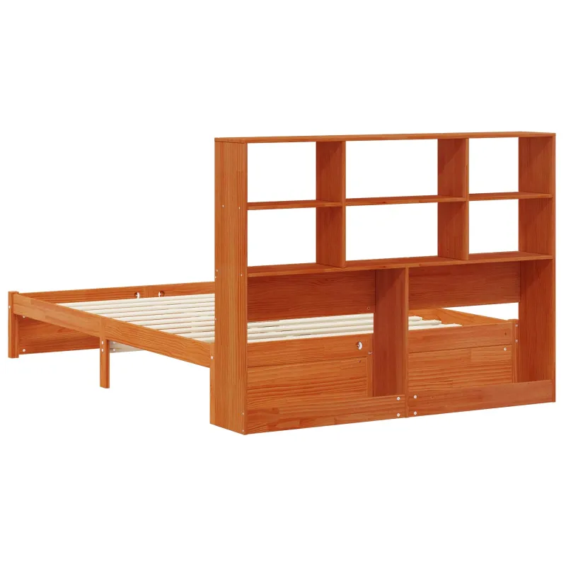 Lovos rėmas su saugykla su saugykla Vaško Ruda 140 x 190 cm