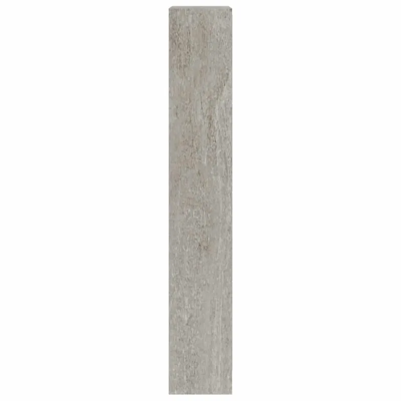 Spintelė batams, betono pilka, 63x24x147cm, apdirbta mediena