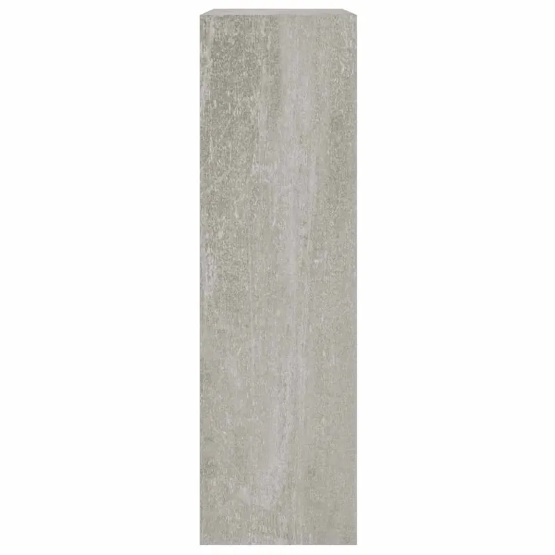 Spintelė batams, betono pilka, 63x24x81cm, apdirbta mediena