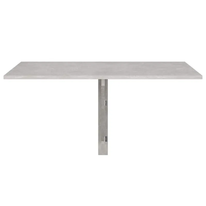Sulankstomas sieninis staliukas, pilkas, 100x60x56cm, mediena