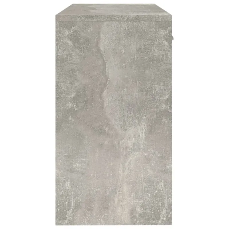Rašomasis stalas, betono pilkas, 100x40x73cm, mediena