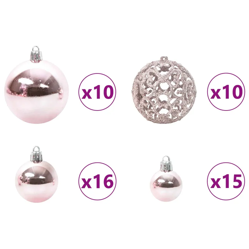 Dirbtinė Sulankstoma Kalėdų Eglutė Balta 300 cm PVC ir Plienas