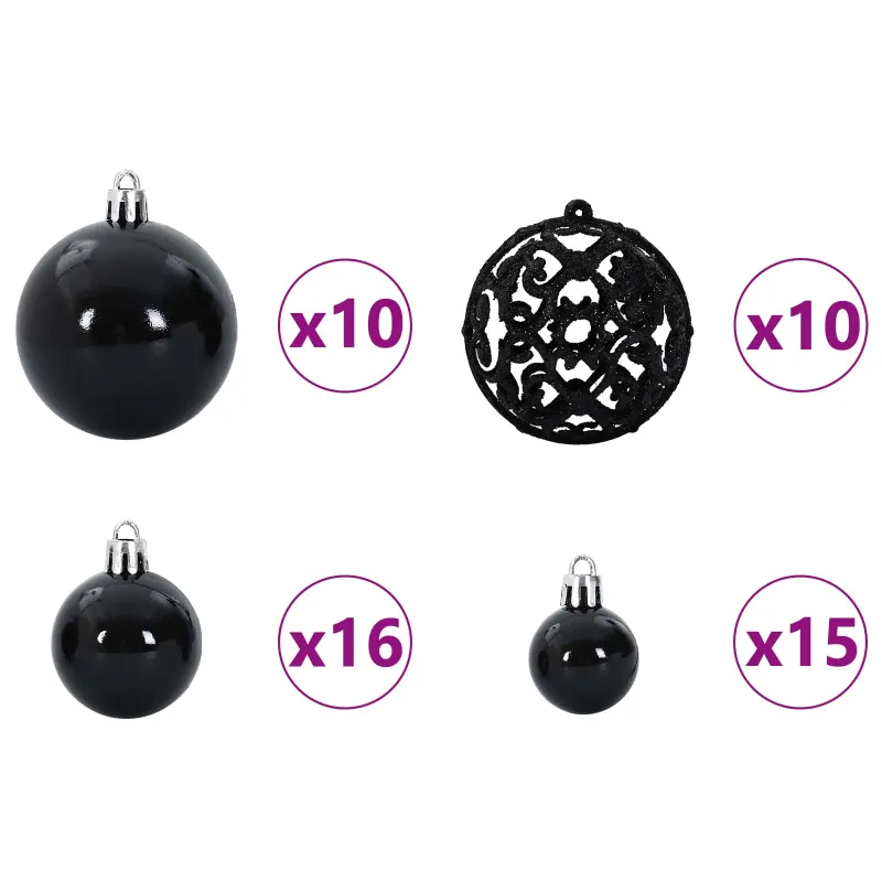 Dirbtinė Kalėdų eglutė su 300 LED Balta 240 cm PVC ir Plienas